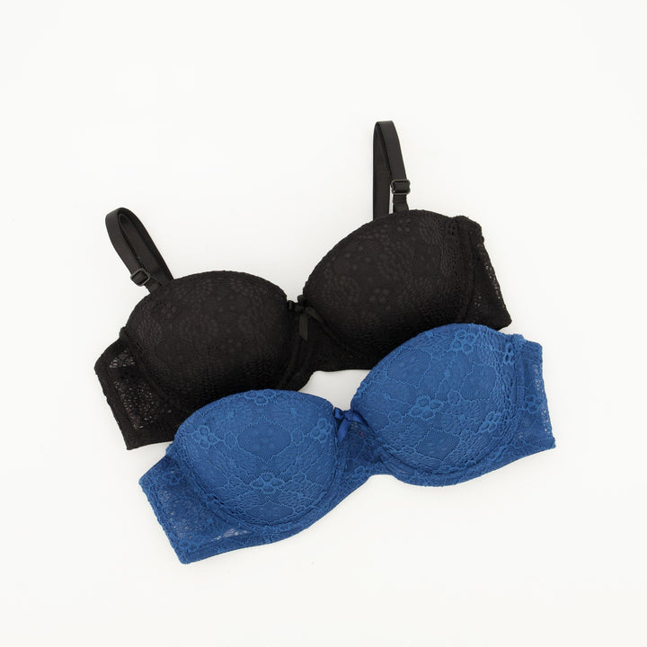 Ladies 2pc Multiway Lace Bra