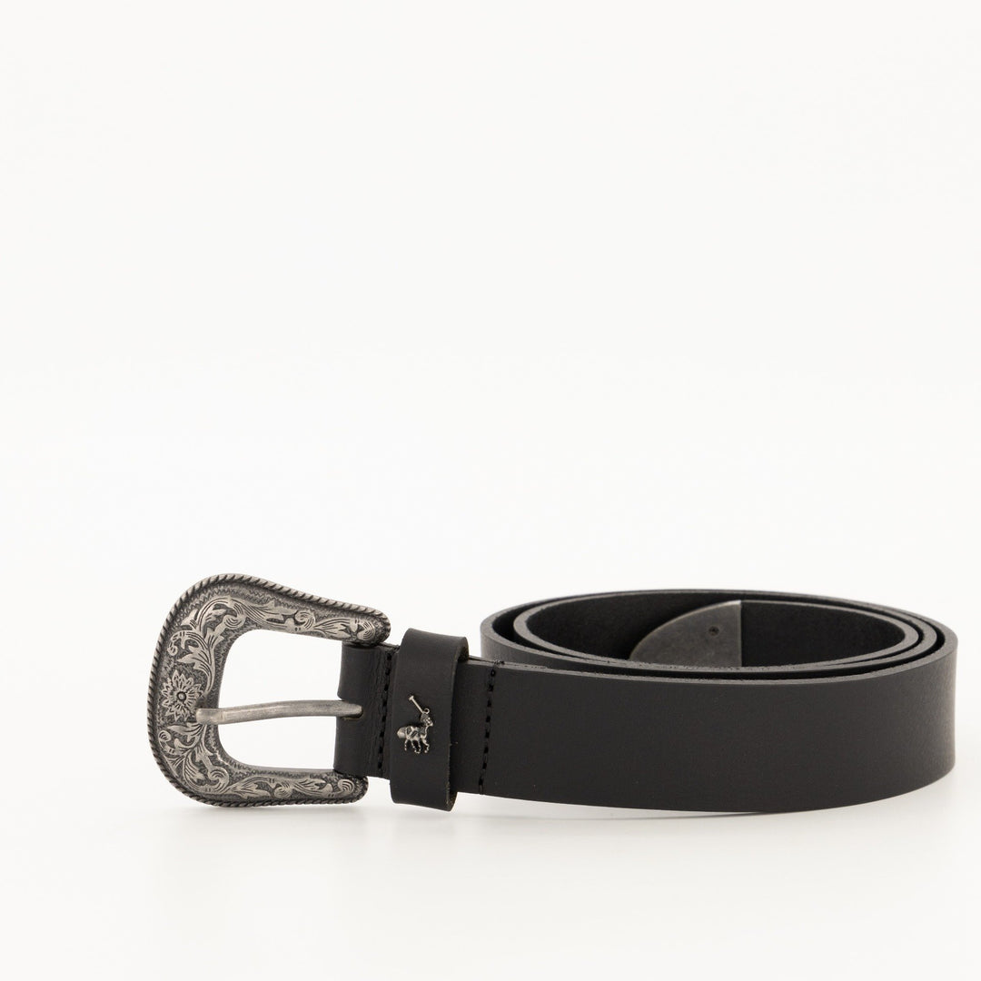 Ladies Lee Western Inspried Belt - Black