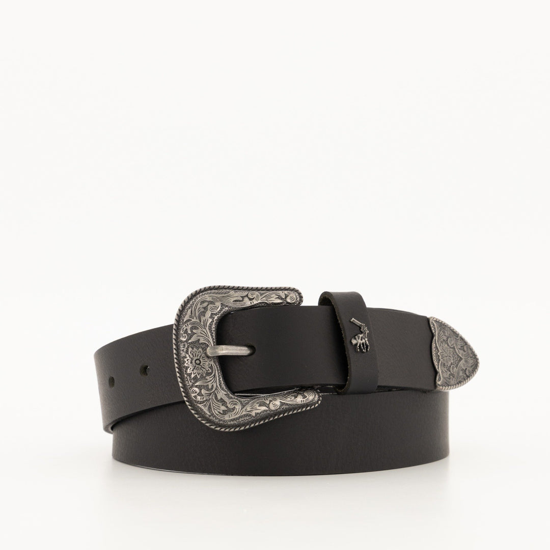 Ladies Lee Western Inspried Belt - Black
