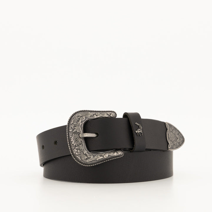 Ladies Lee Western Inspried Belt - Black