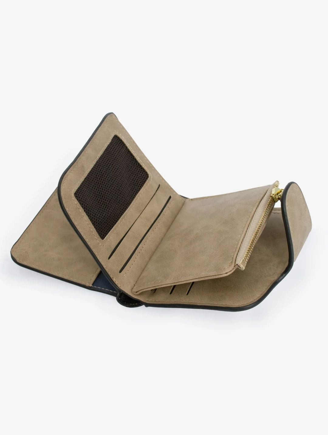 Small Bifold Purse - Tan