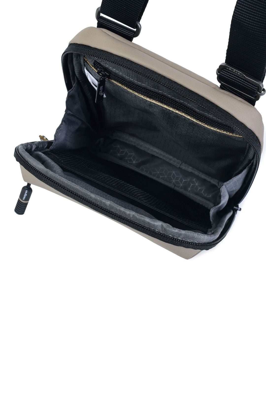 Commute 9" + Rfid Pocket Small Crossover Bag - Taupe