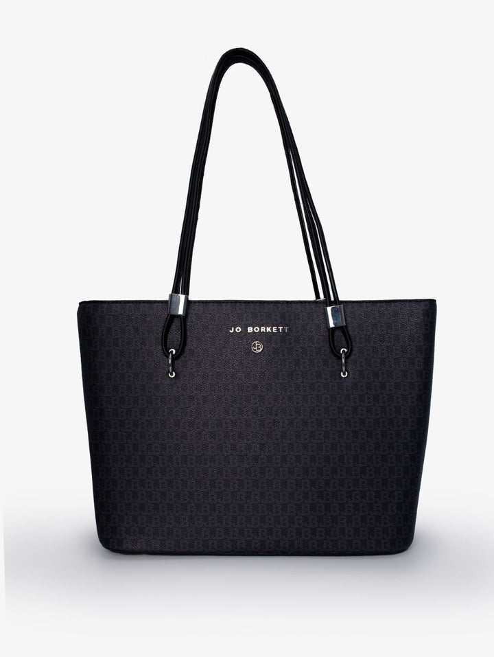 Kira Logo Shopper Bag - Black