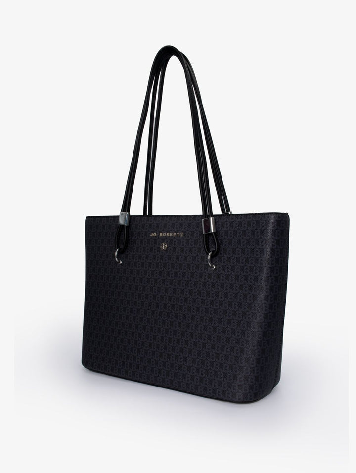 Kira Logo Shopper Bag - Black