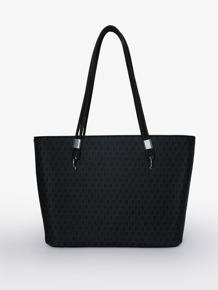 Kira Logo Shopper Bag - Black