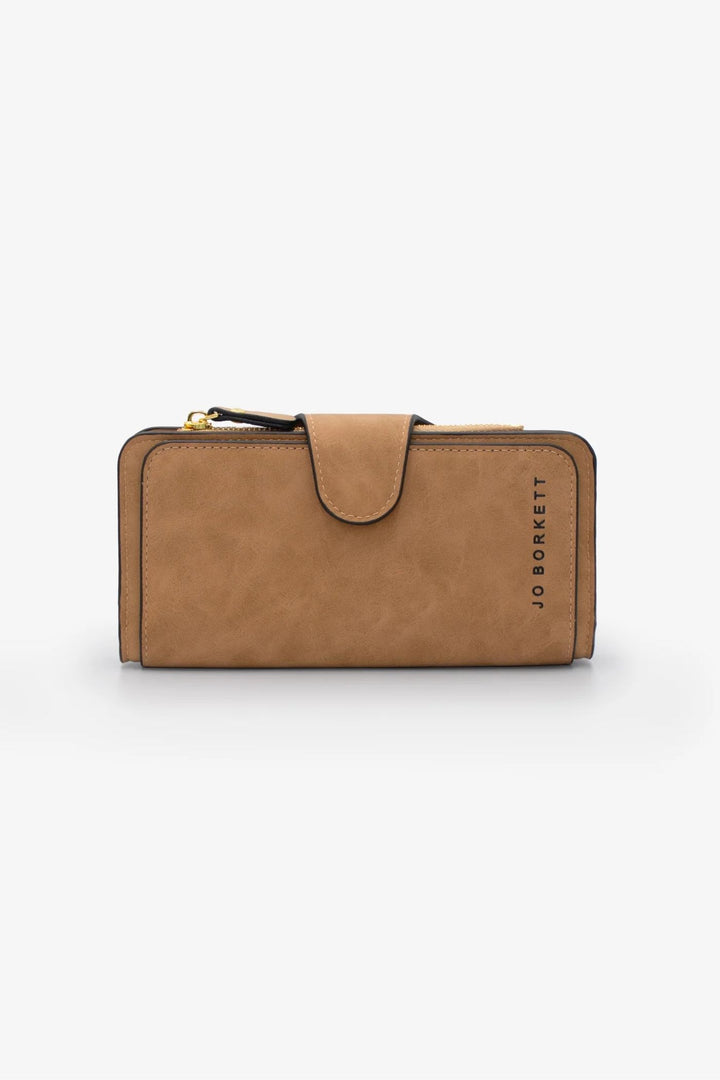 Large Bi-Fold Wallet - Tan