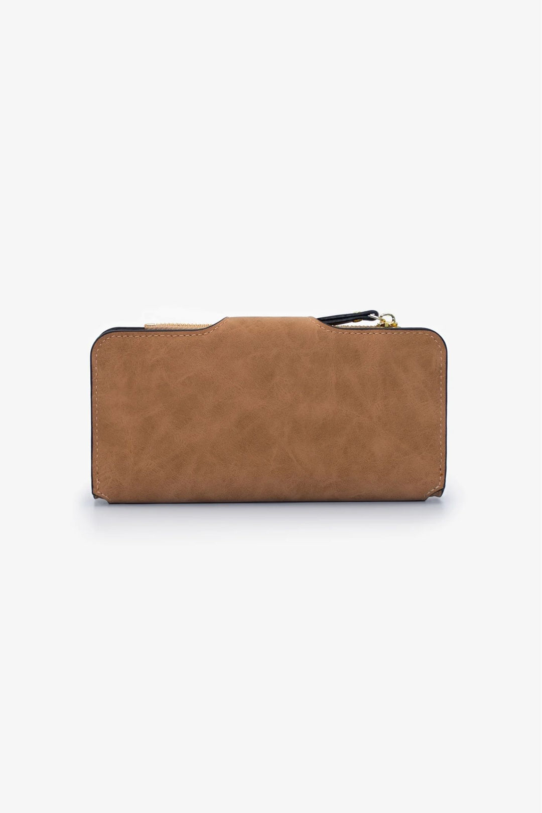 Large Bi-Fold Wallet - Tan