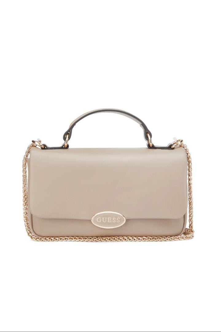 Sunset Boulevard Top Handle Crossbody Bag - Champagne