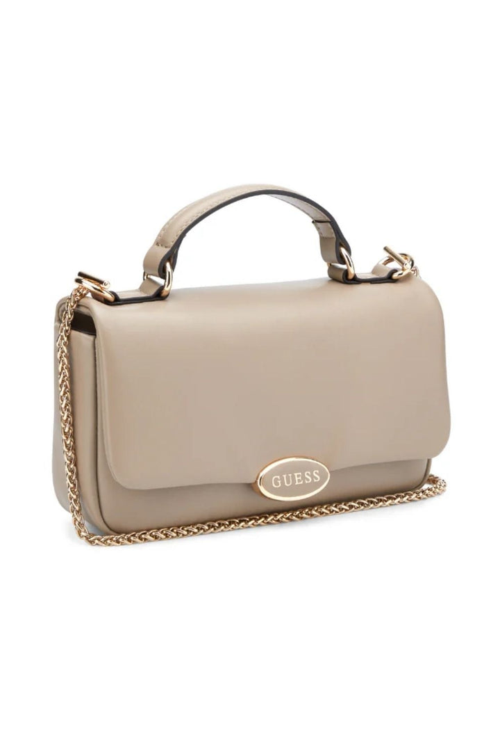 Sunset Boulevard Top Handle Crossbody Bag - Champagne