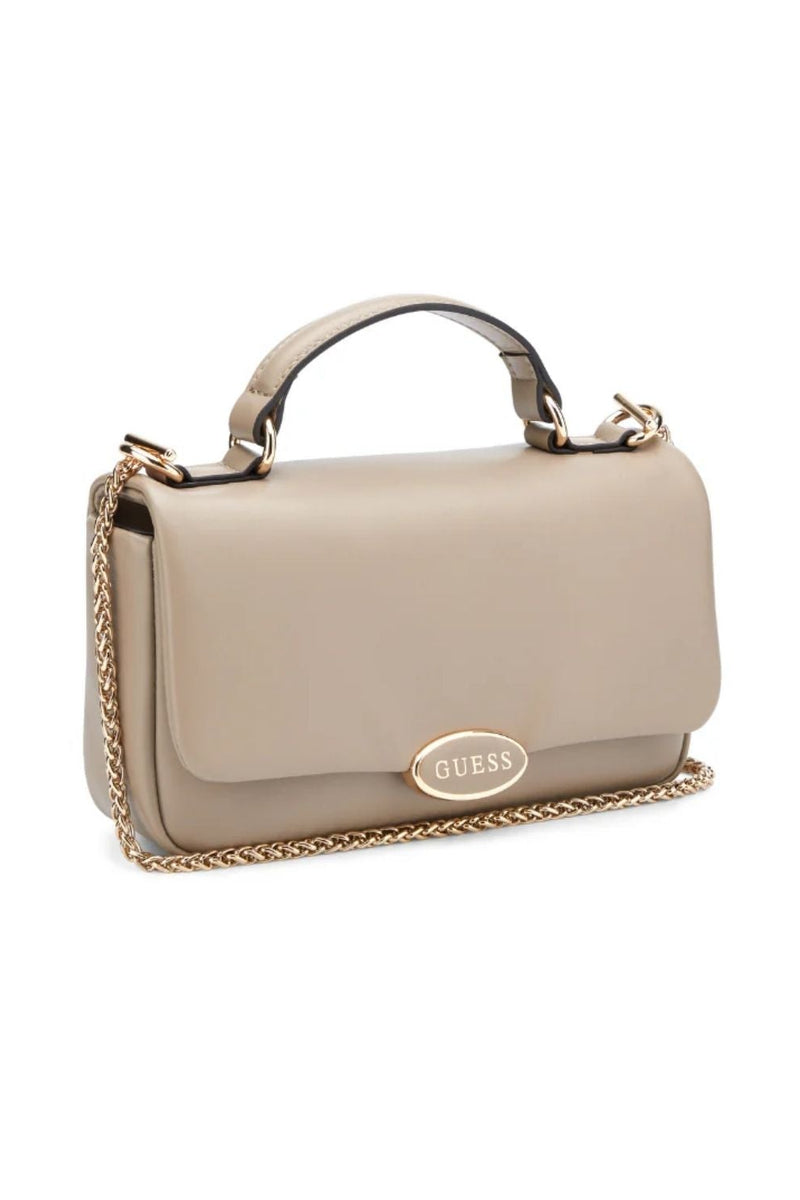 Sunset Boulevard Top Handle Crossbody Bag - Champagne