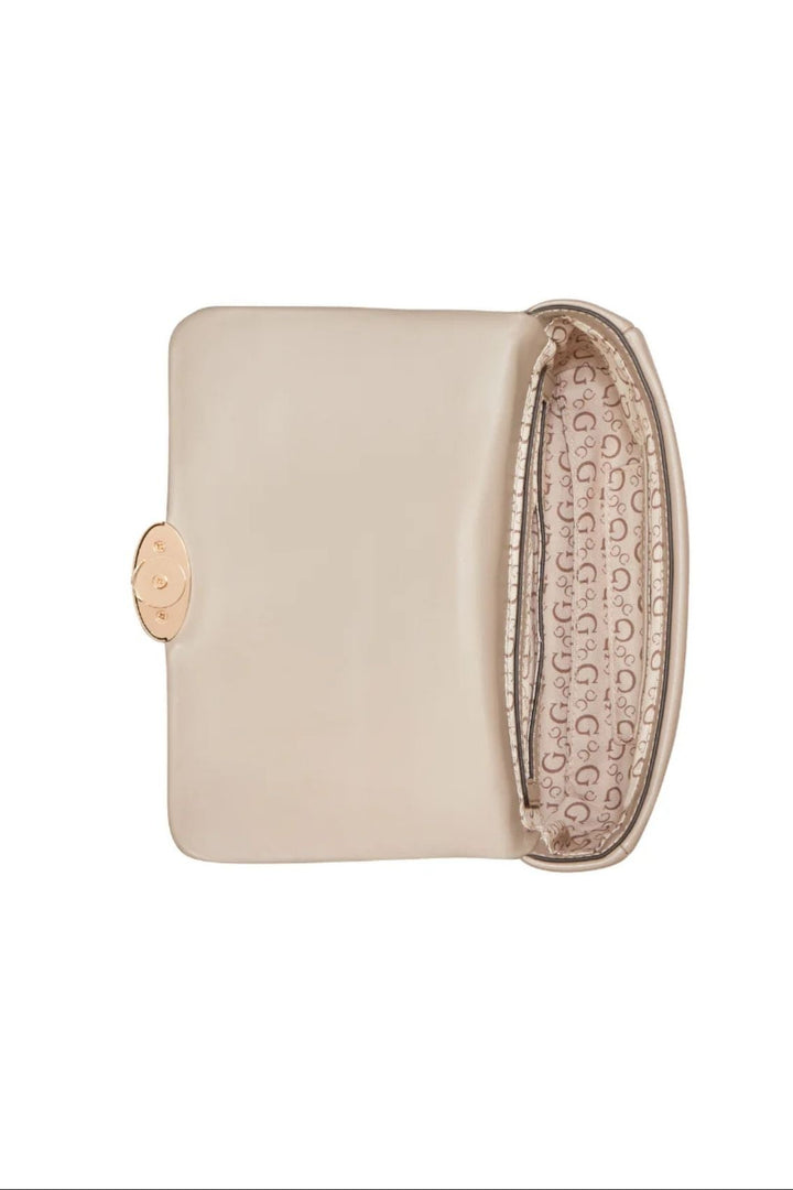 Sunset Boulevard Top Handle Crossbody Bag - Champagne