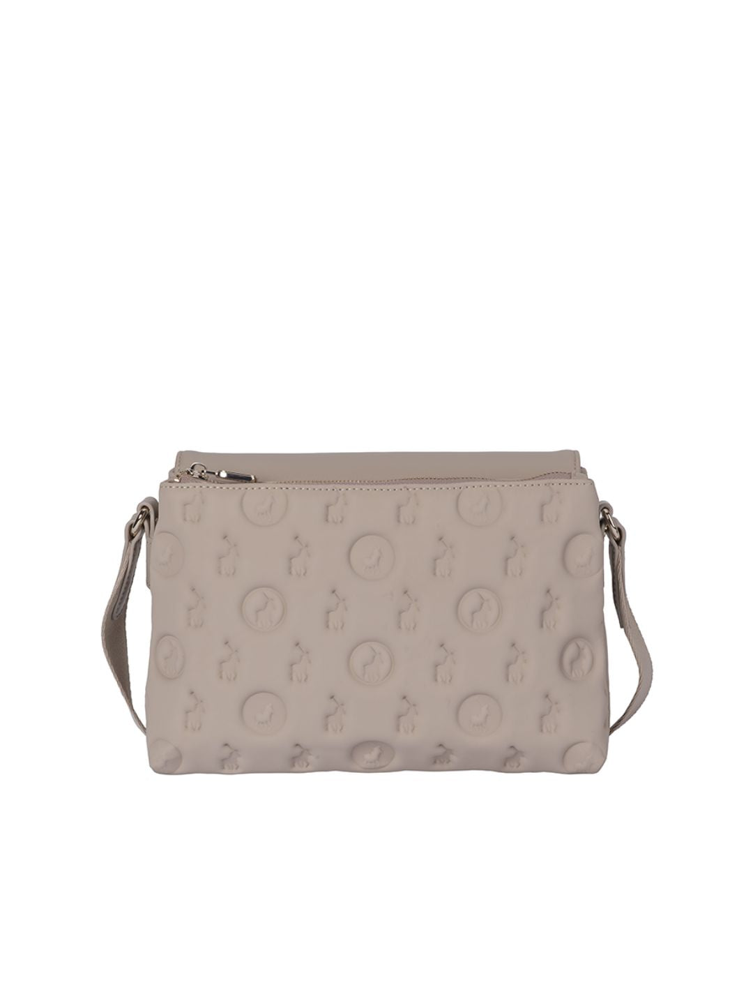 Halo Flapover Multi Sling Bag - Cashmere