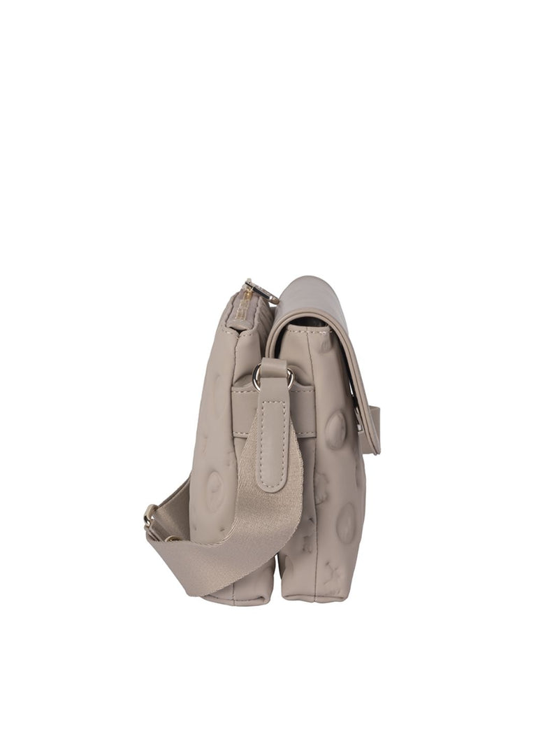 Halo Flapover Multi Sling Bag - Cashmere