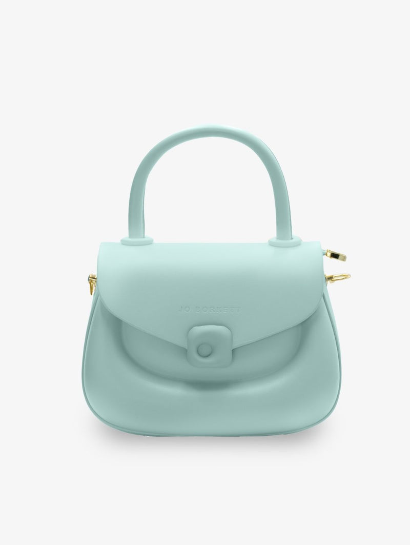 Florence Flap Bag With Top Handle - Mint