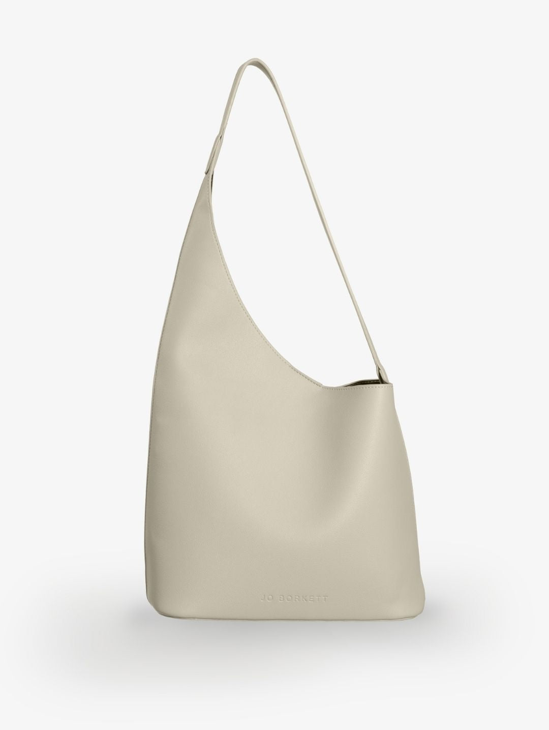 Lara Asymmetrical Tote Bag - Cream