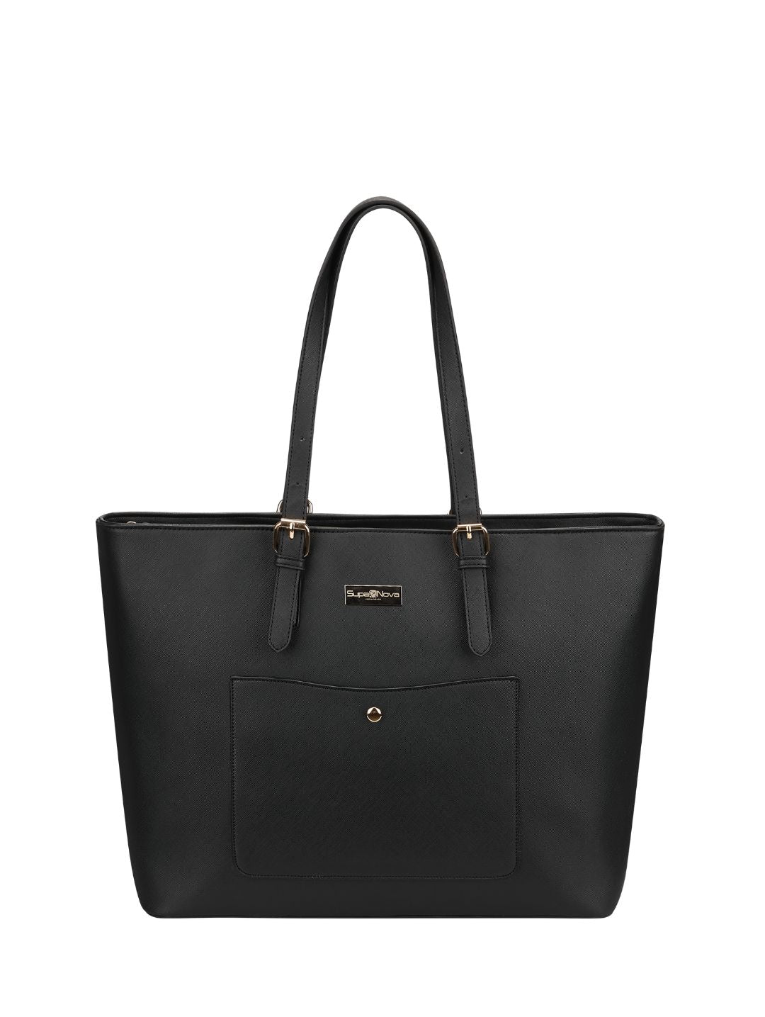 Madame 15.6"Laptop Tote Bag - Black