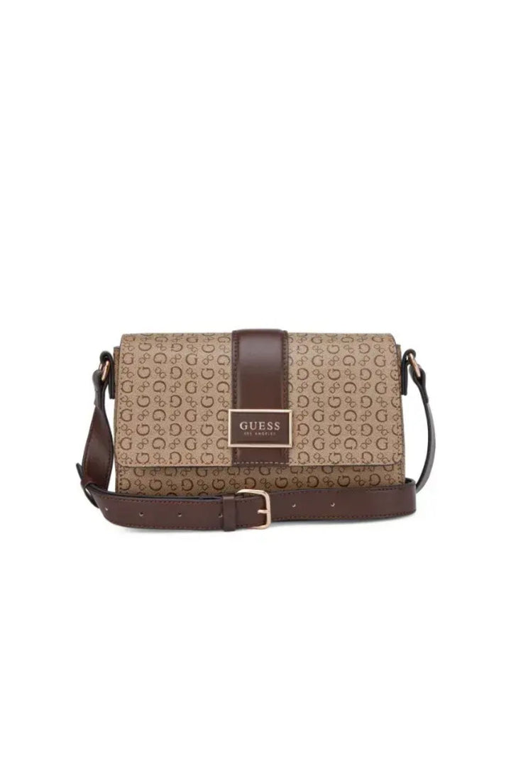 Isabella Flap Crossbody Bag - Brown