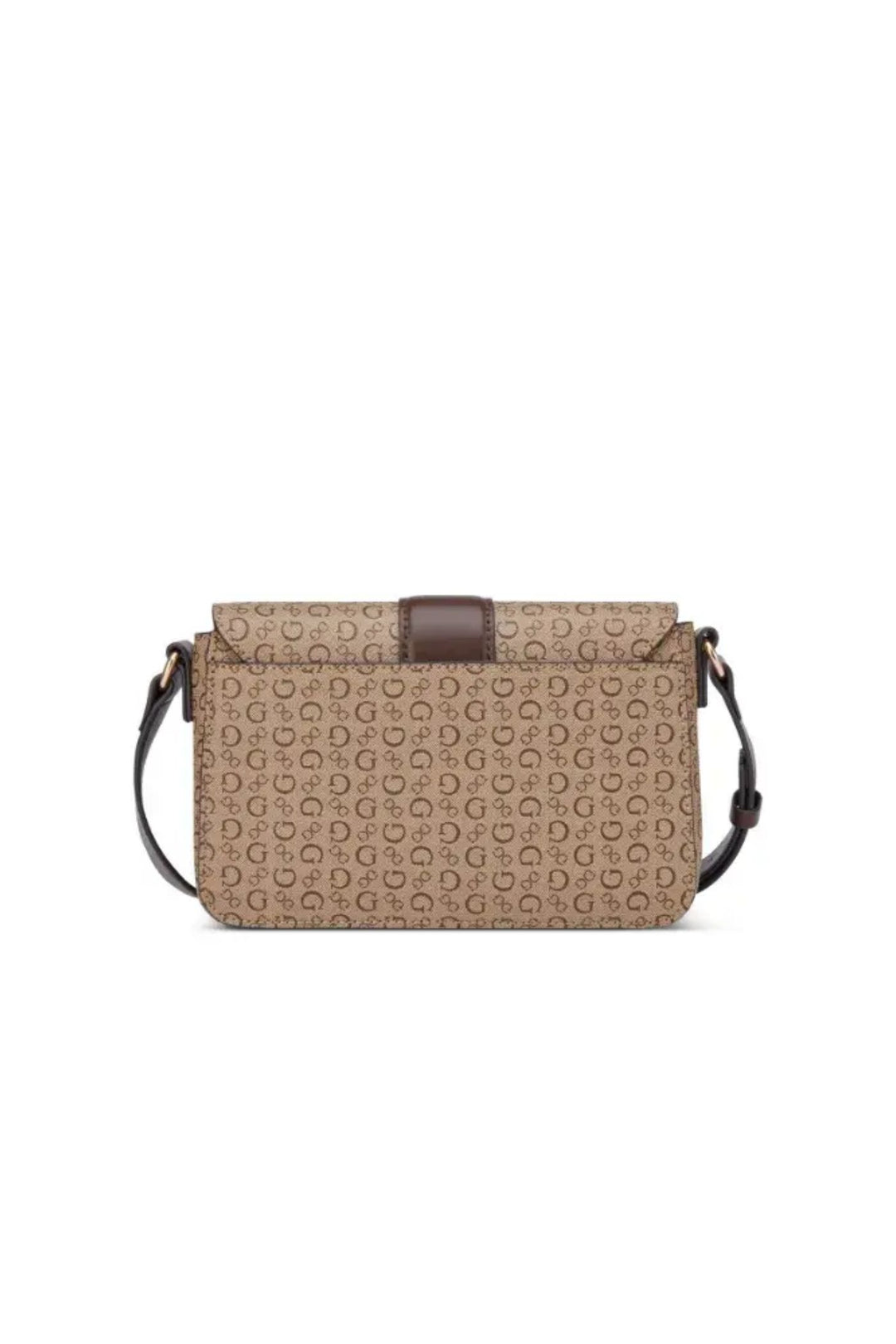 Isabella Flap Crossbody Bag - Brown