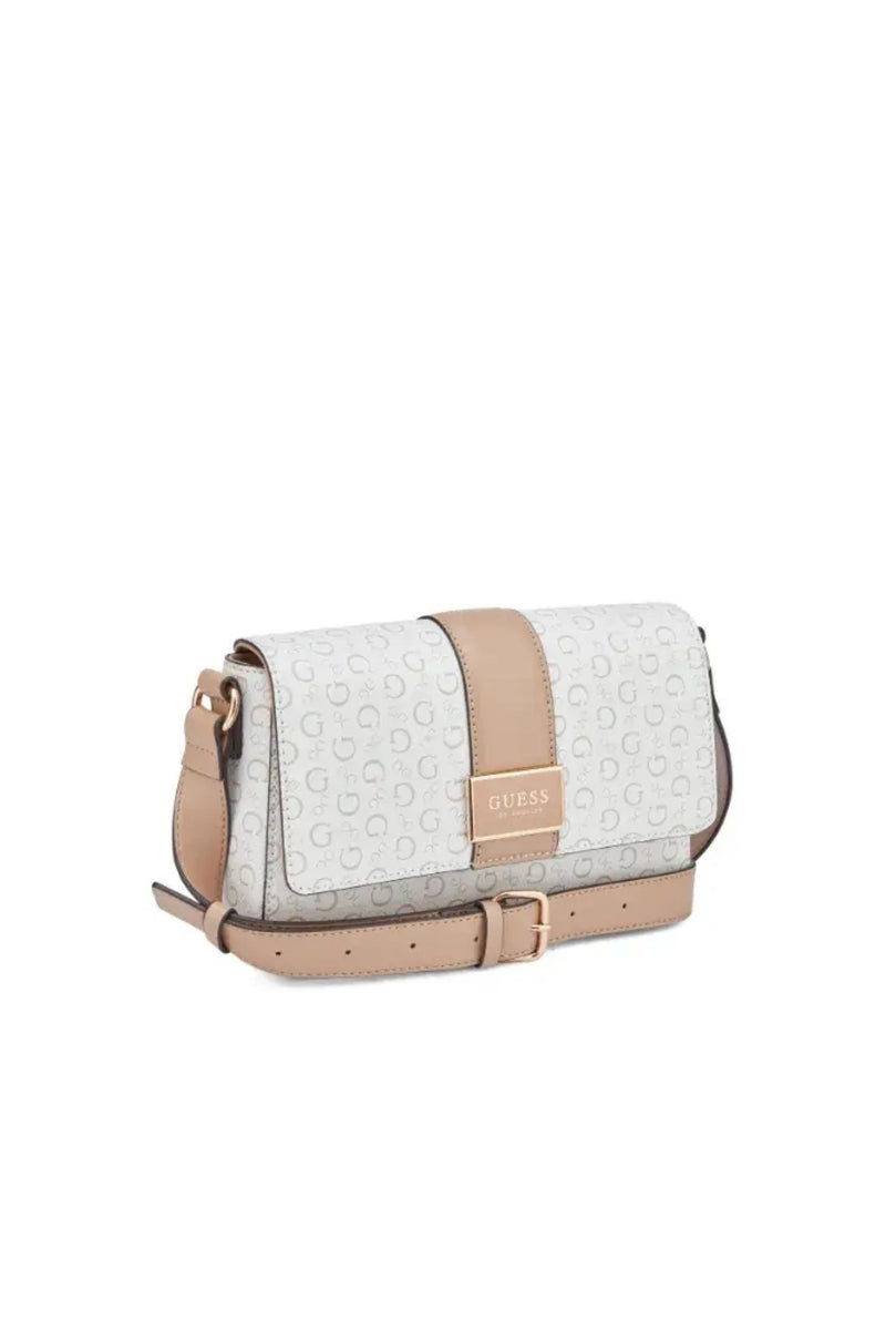 Isabella Flap Crossbody Bag - White
