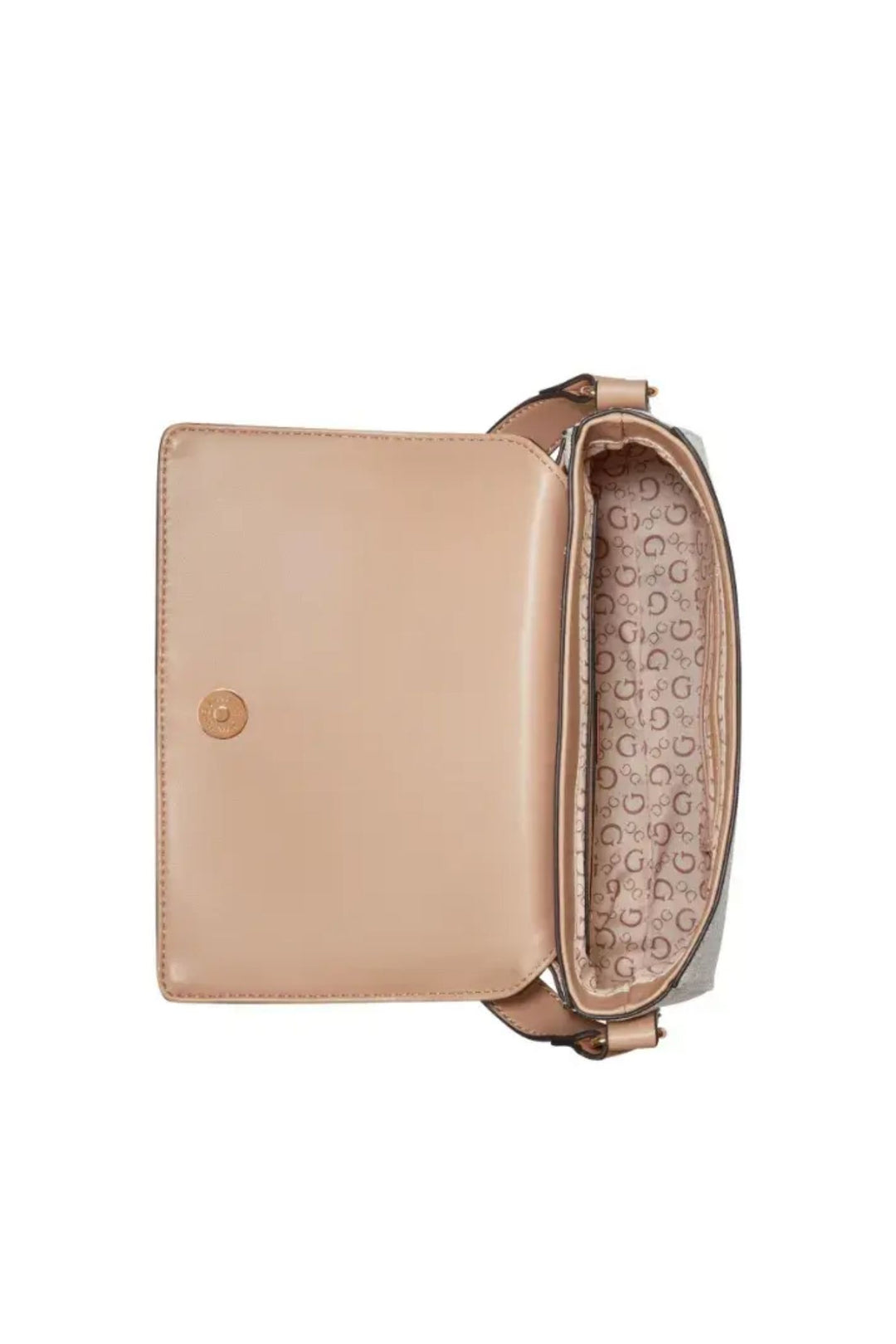 Isabella Flap Crossbody Bag - White