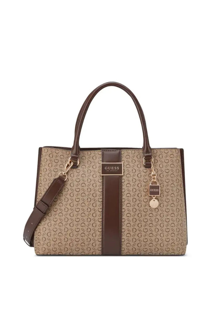 Isabella Satchel Bag - Brown