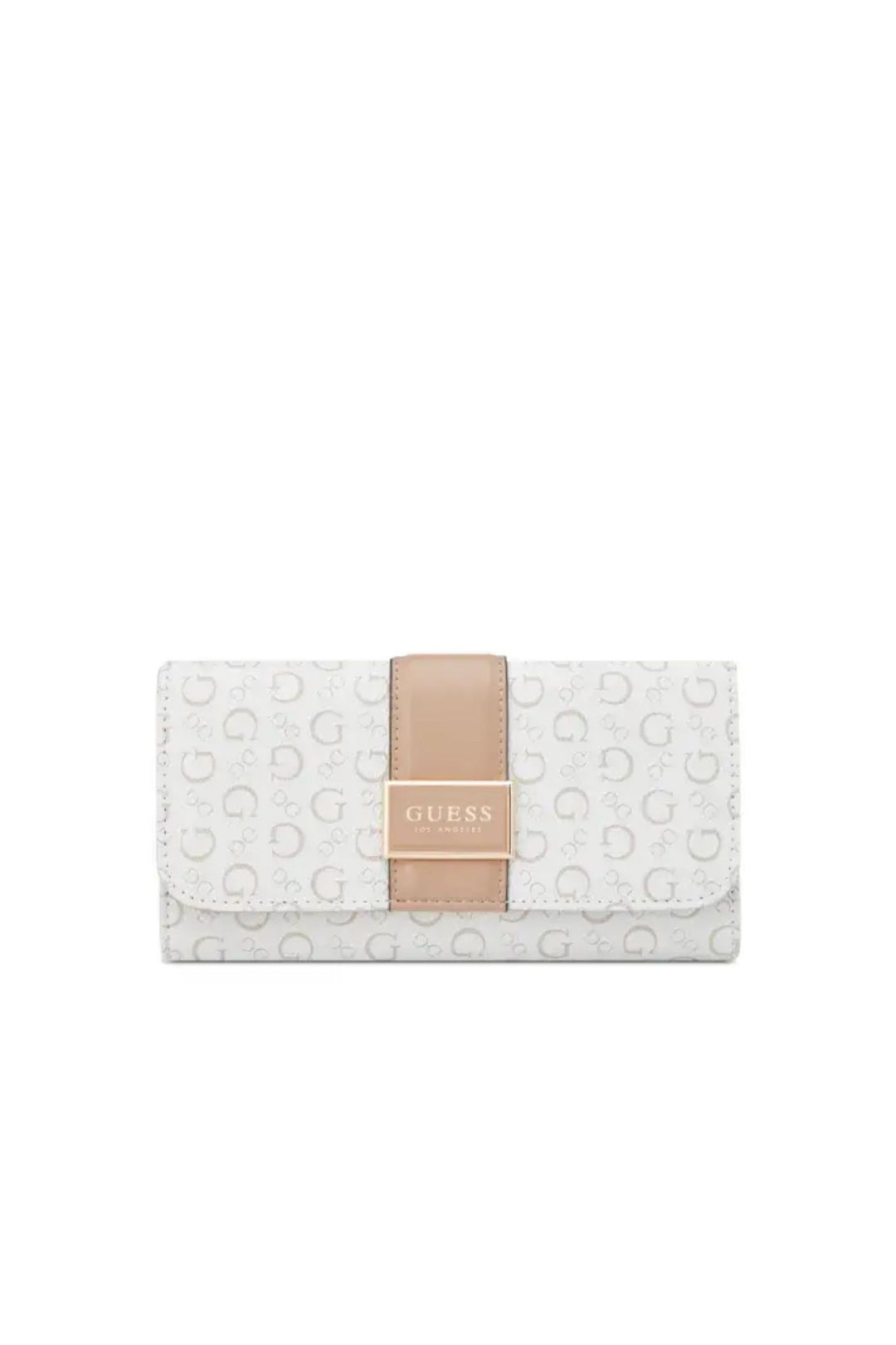 Isabella Slim Clutch Purse - White