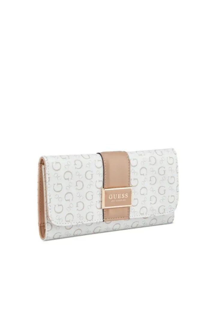Isabella Slim Clutch Purse - White