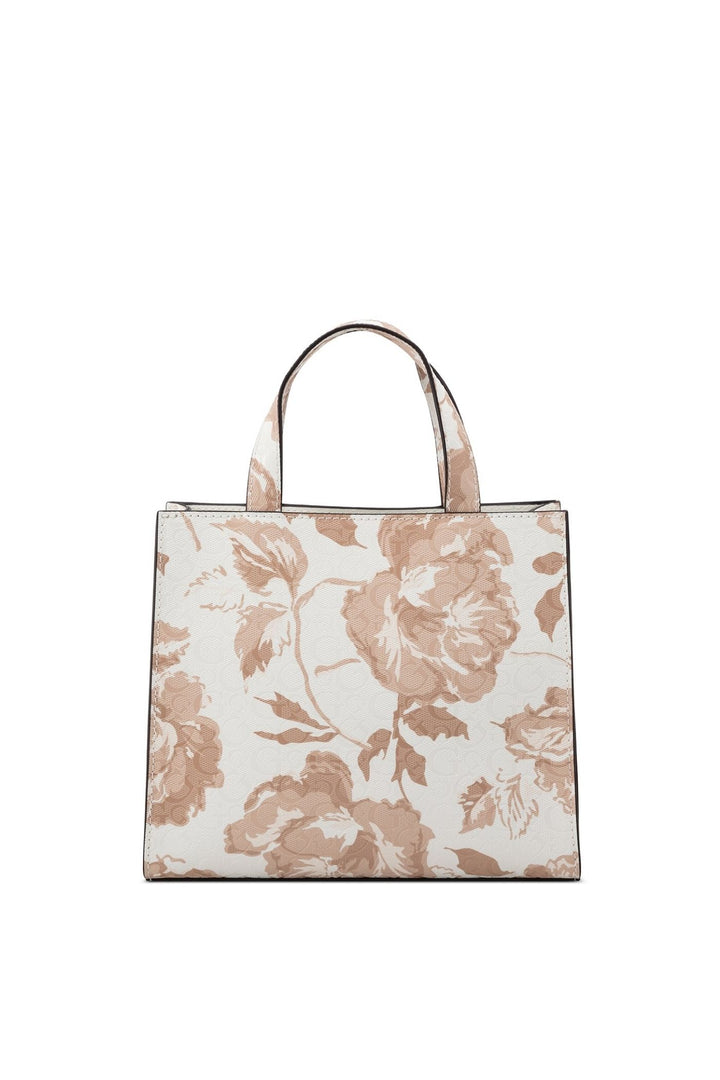 Jillian Mini Tote Bag - White