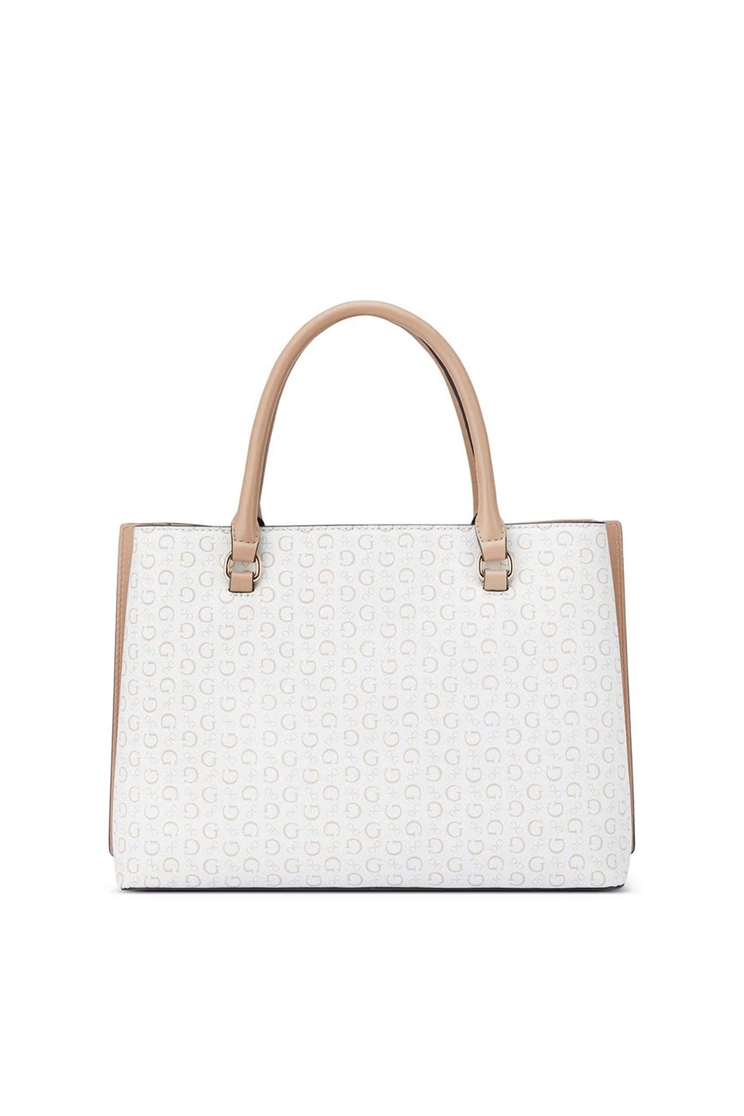 Isabella Satchel Bag - White