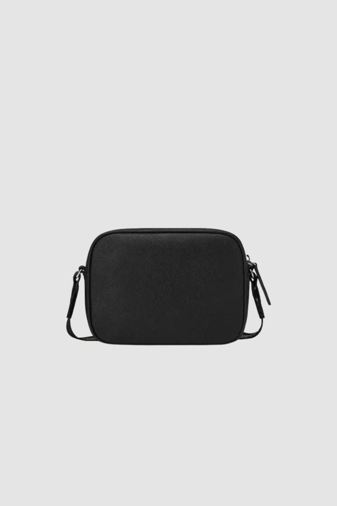 Joella Mini Double Zip Crossbody Bag - Black