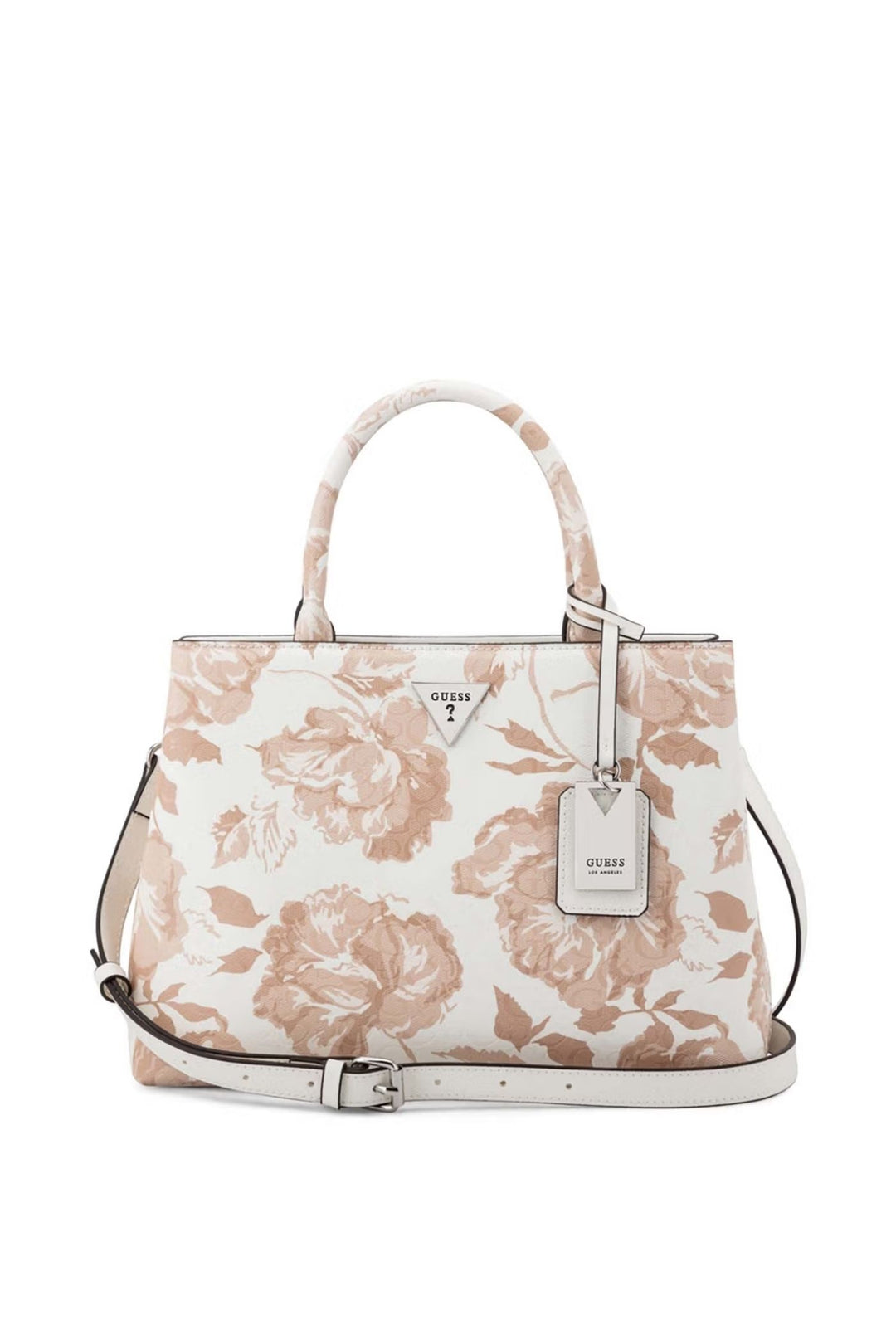 Jillian Satchel Bag - White