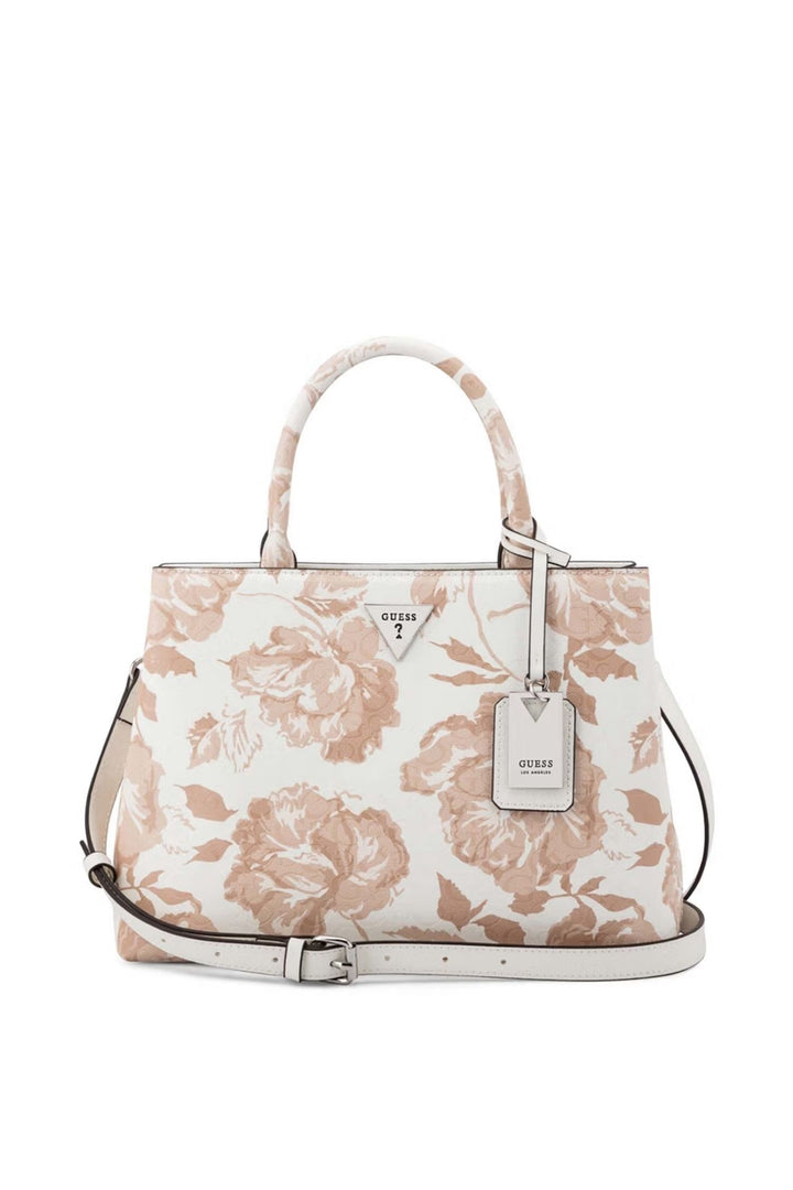 Jillian Satchel Bag - White