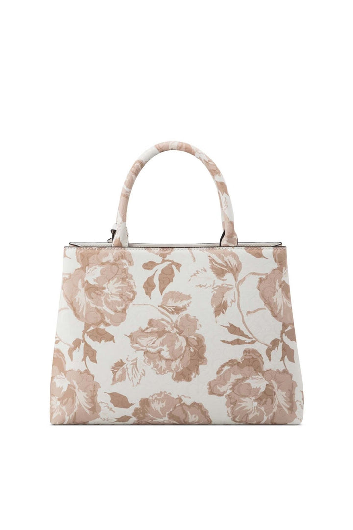 Jillian Satchel Bag - White