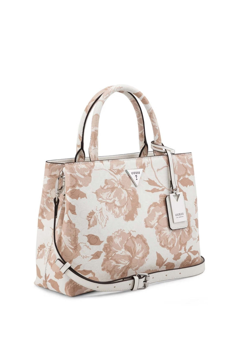 Jillian Satchel Bag - White