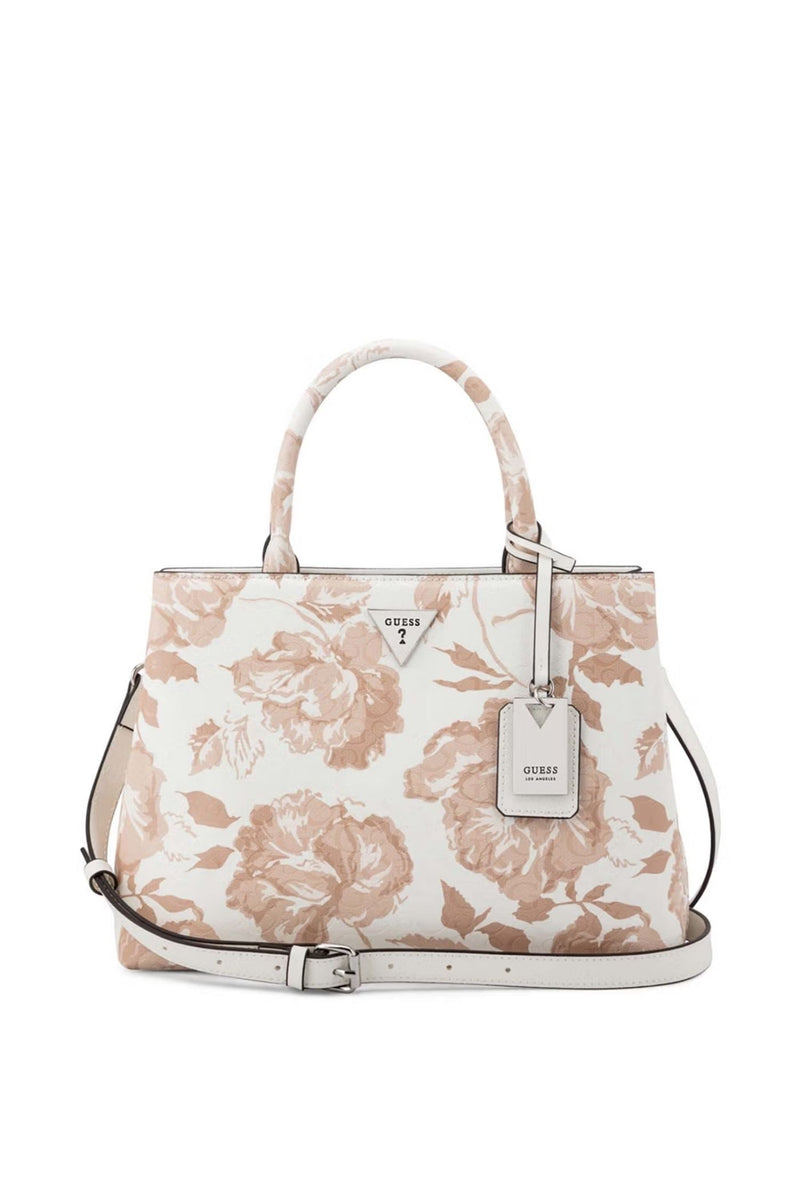 Jillian Satchel Bag - White