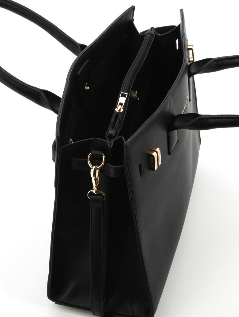 Margaux Satchel Bag - Black