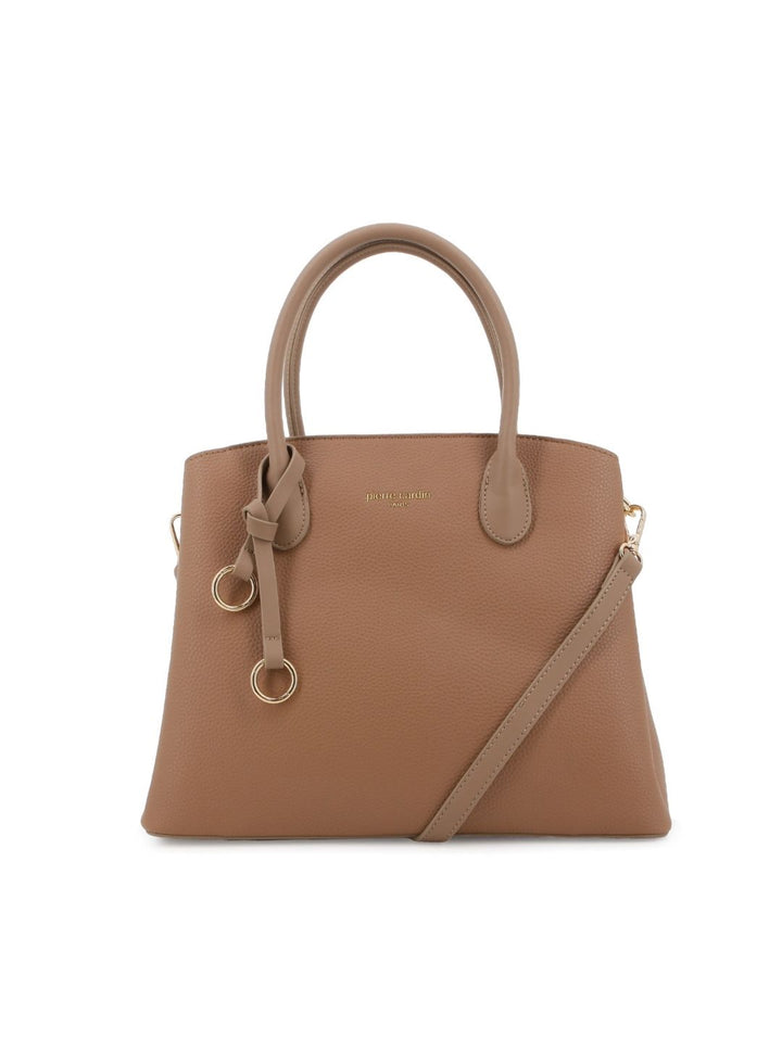 Ashlee Satchel Bag - Taupe