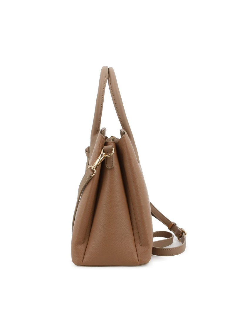 Ashlee Satchel Bag - Taupe