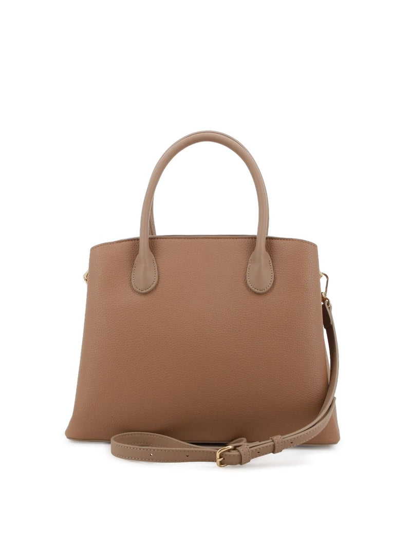 Ashlee Satchel Bag - Taupe