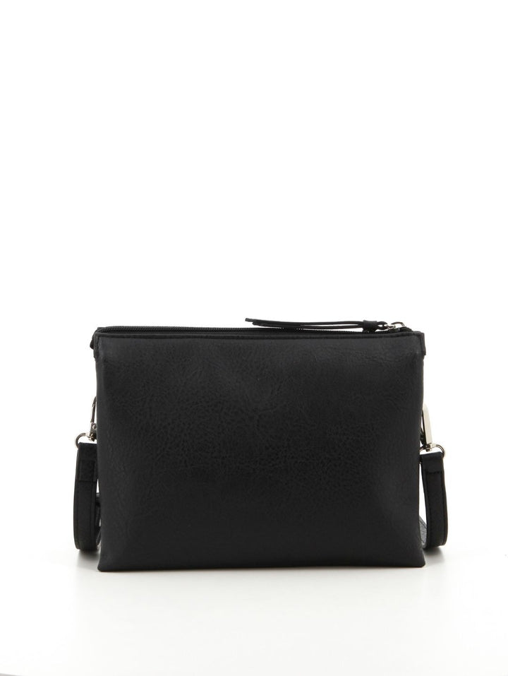 Serena Pouch Crossbody Bag - Black