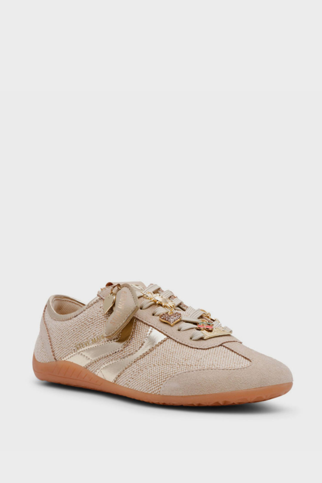 BASSETT Gumsole Stripe Sneaker - Taupe