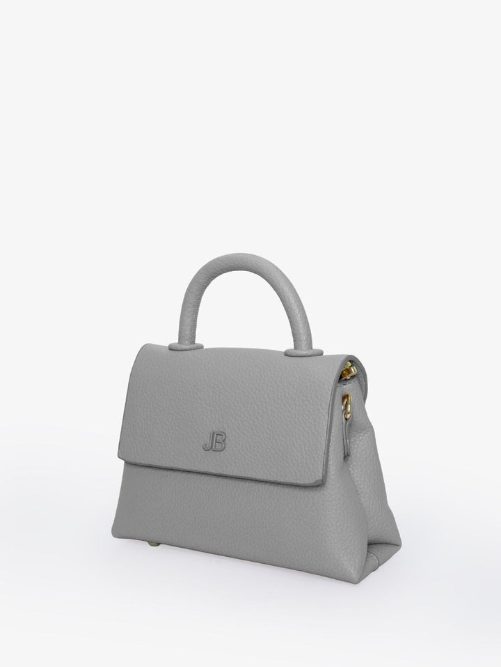 The Small Pebble Hailey Bag - Grey