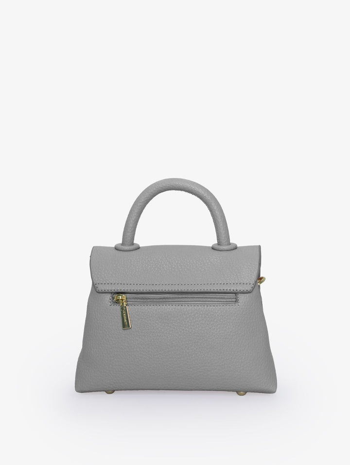 The Small Pebble Hailey Bag - Grey