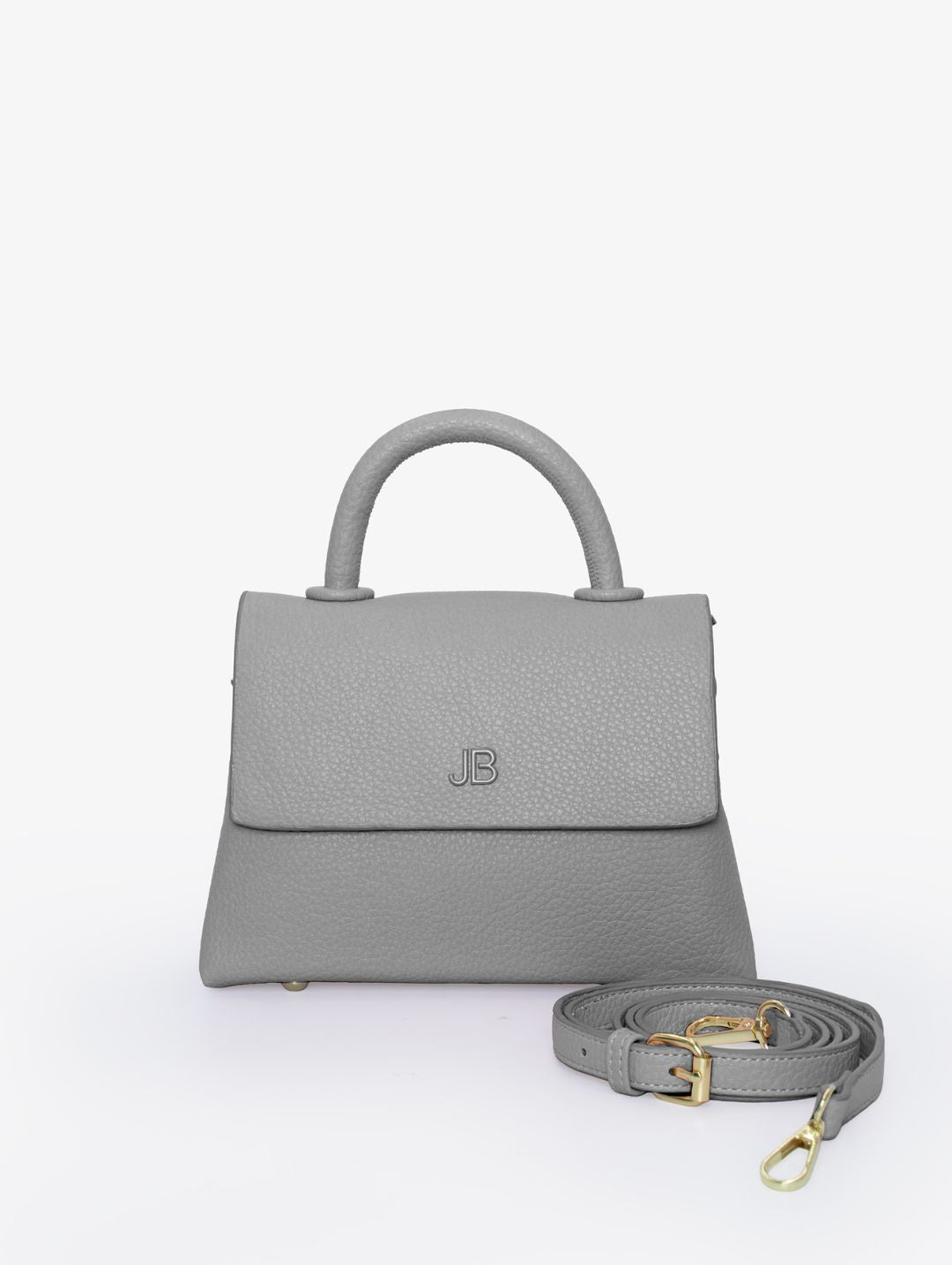 The Small Pebble Hailey Bag - Grey