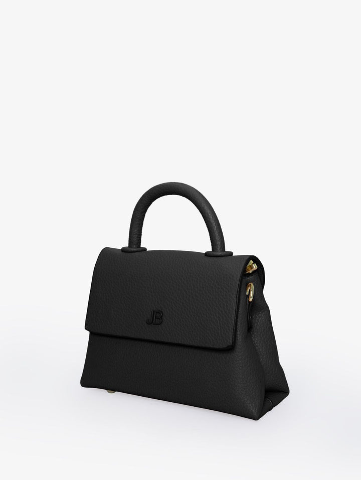 The Small Pebble Hailey Bag - Black