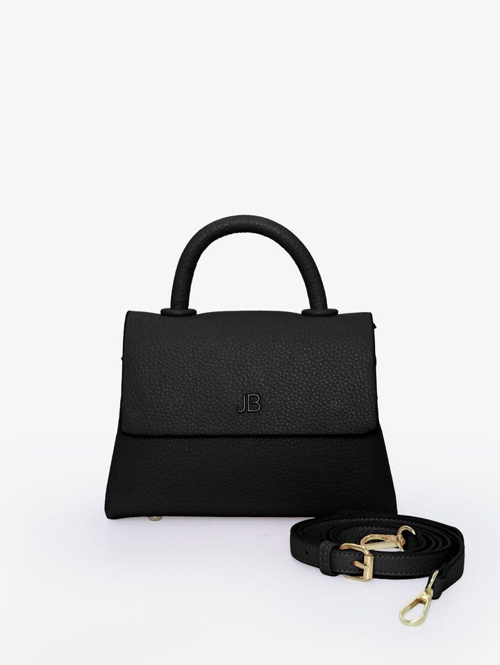 The Small Pebble Hailey Bag - Black