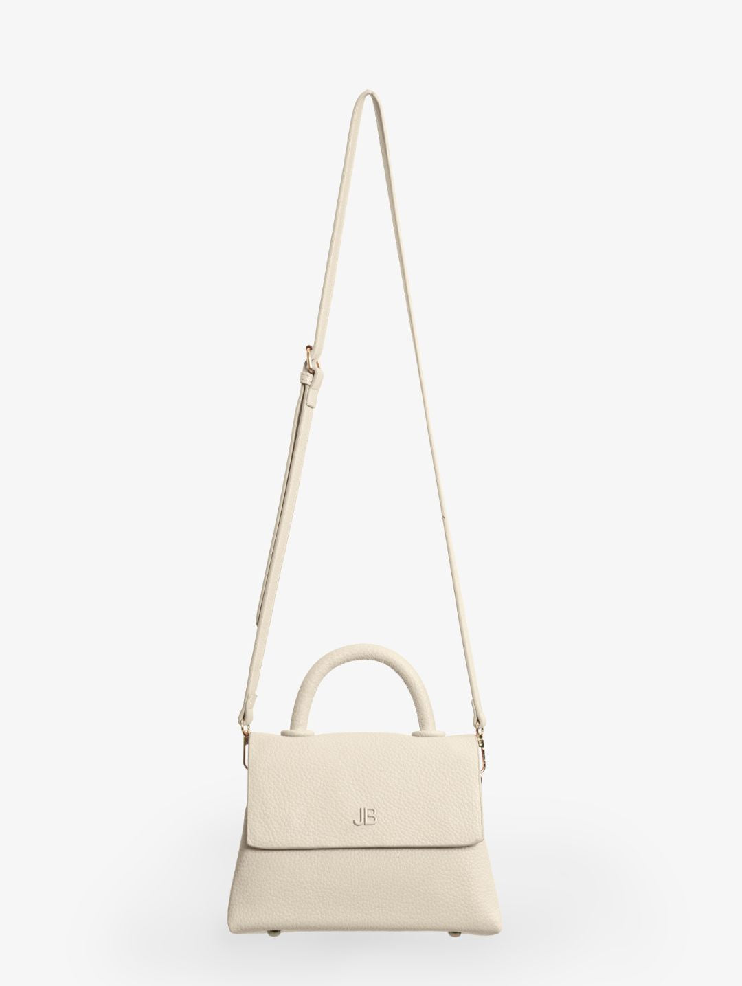 The Small Pebble Hailey Bag - Cream