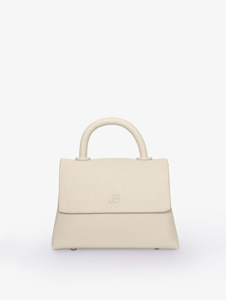 The Small Pebble Hailey Bag - Cream