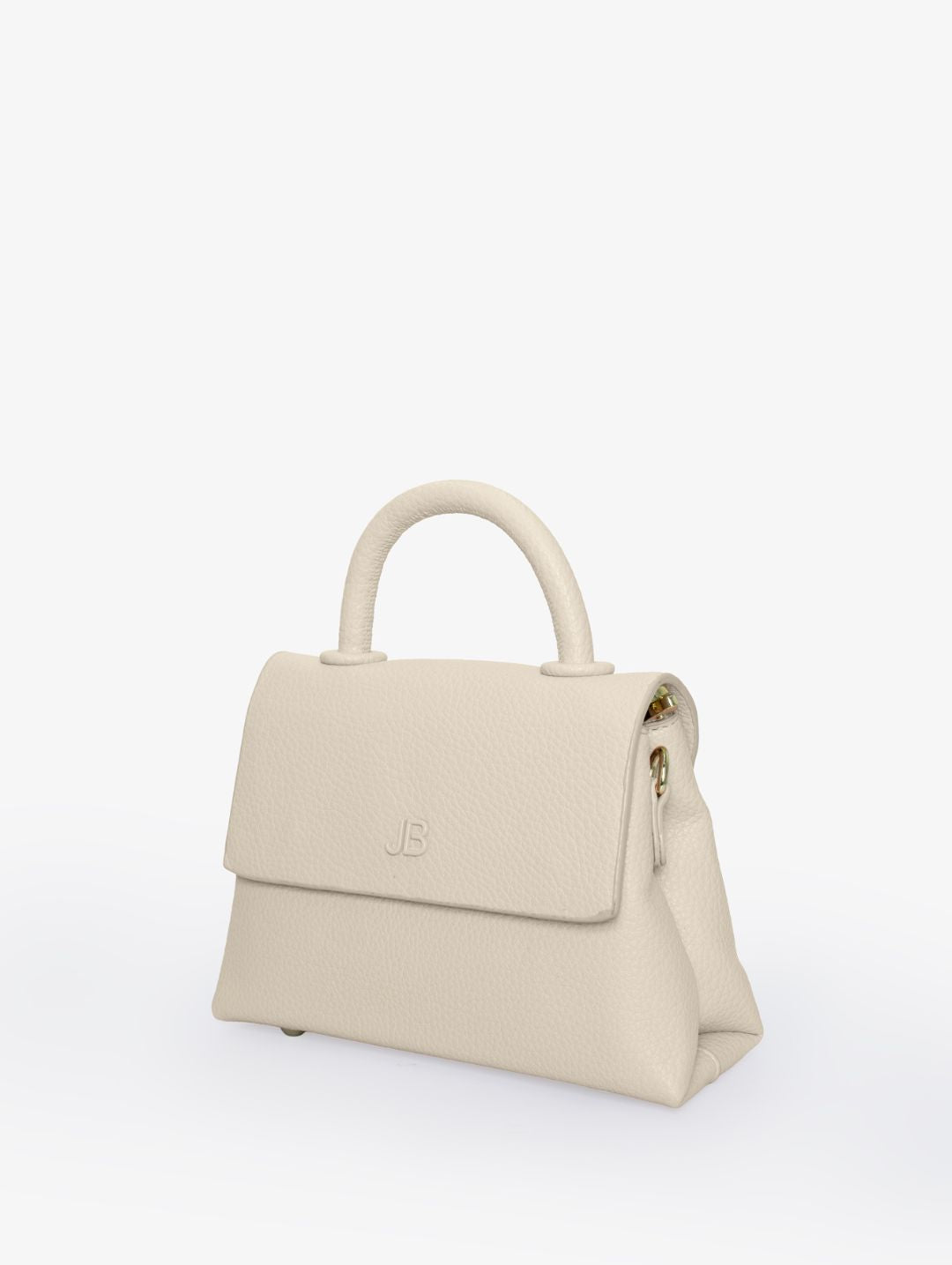 The Small Pebble Hailey Bag - Cream