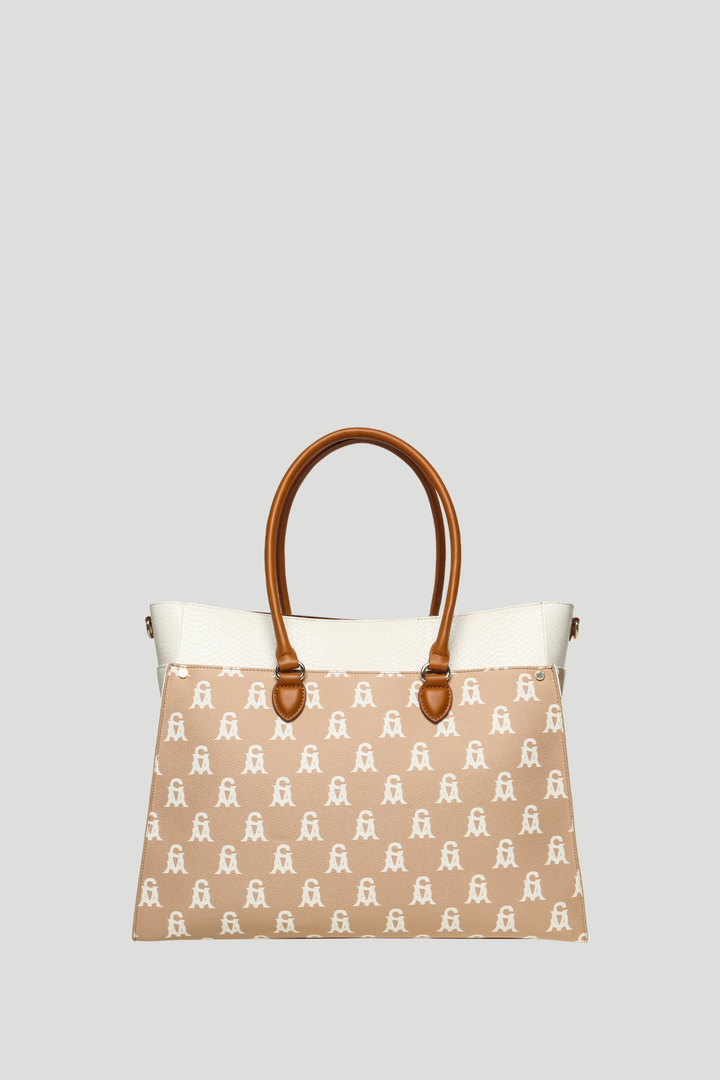 Bmario-A Large Tote Bag - Natural